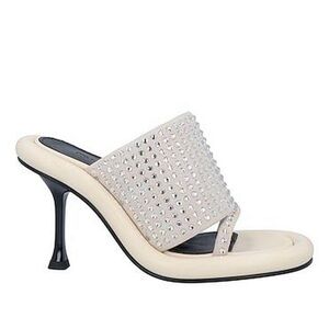 JW Anderson Bumper Tube Embellished Sandal Mule Sz 10